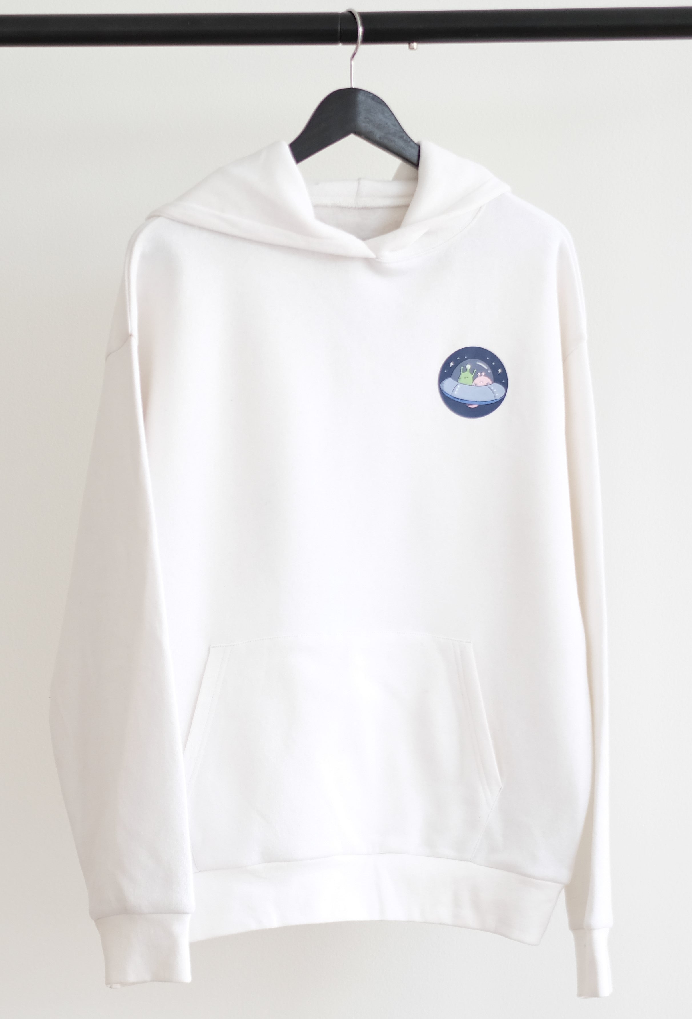I Need Space - Hoodie - (White)