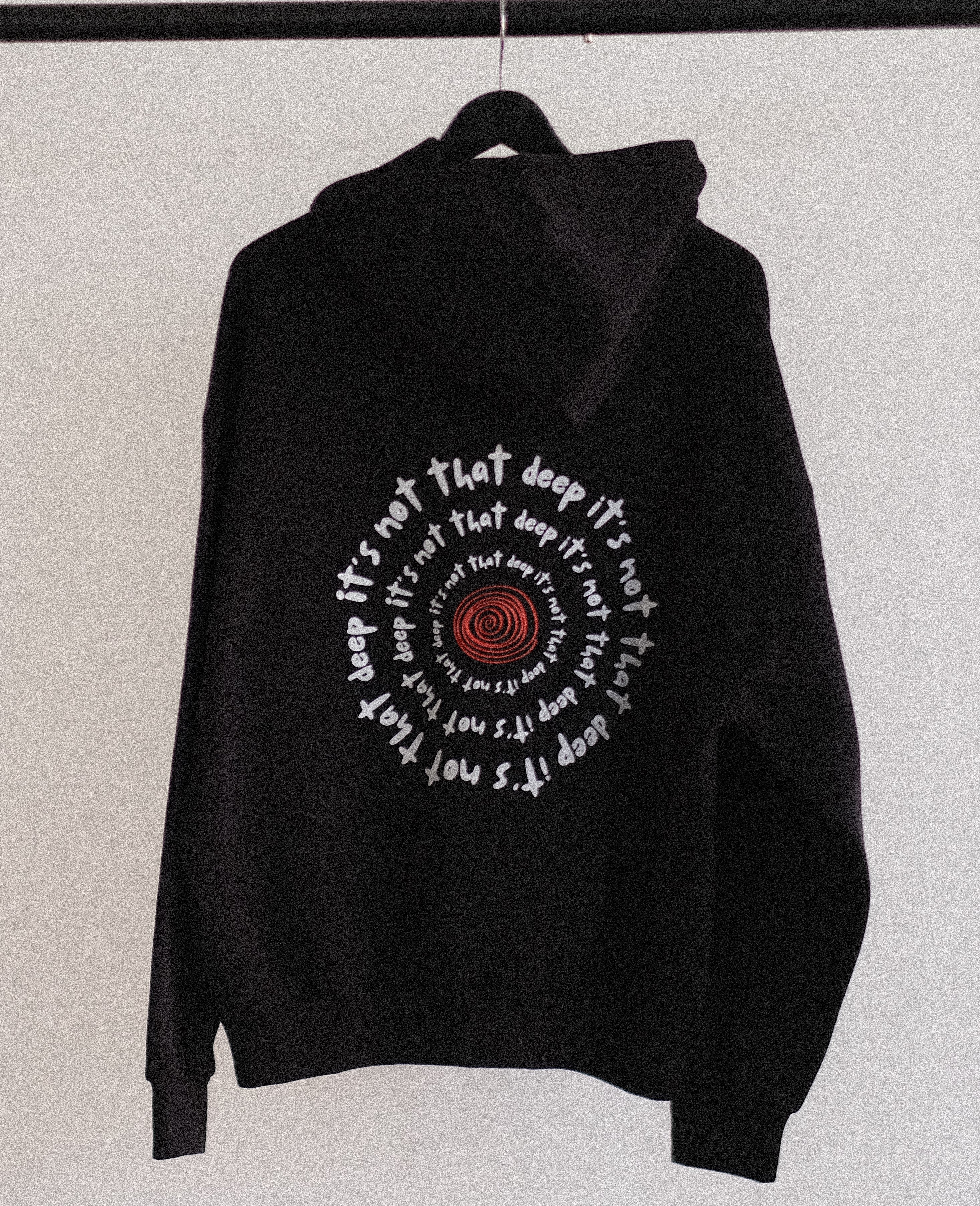 Its Not That Deep - Hoodie - Black